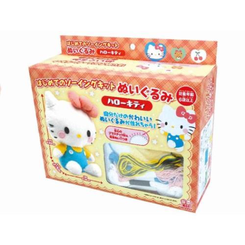 手芸用品 はじめてのソーイングキット ハローキティ ぬいぐるみ