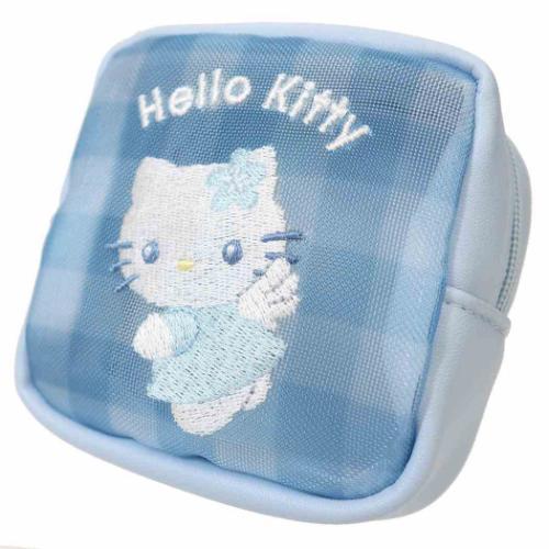 マルチポーチ ミニポーチ ハローキティ サンリオ みずいろ エンジェル