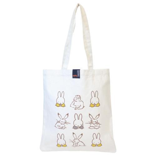 手提げかばん トートバッグ ミッフィー miffyx鳥獣戯画 わいわい