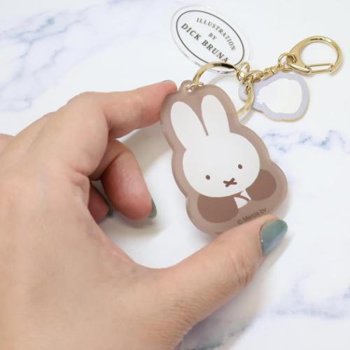 3連アクリルキーホルダー キーリング ミッフィー ドルチェシリーズ BR