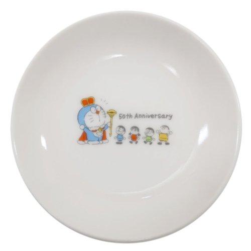 【GINGER掲載商品】 陶器製 豆皿 ミニ 小皿 ドラえもん つえ マリモクラフト ギフト食器 キャラクター 皿
