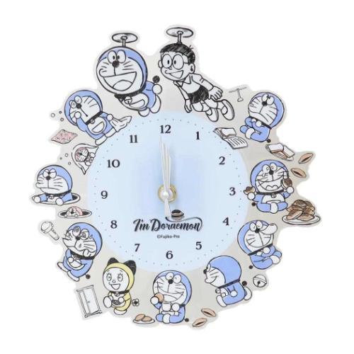 アクリル壁掛け時計 ウォールクロック アイムドラえもん ドラえもん