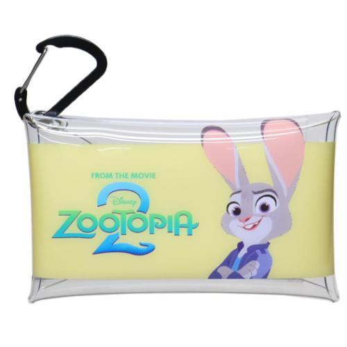 ミニポーチ クリアマルチケースS ズートピア2 ディズニー ジュディ 2D