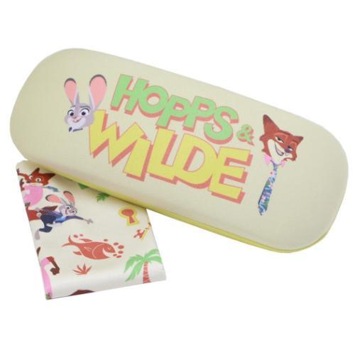 クロス付きメガネケース 眼鏡ケース ズートピア2 ニック 2Dアート