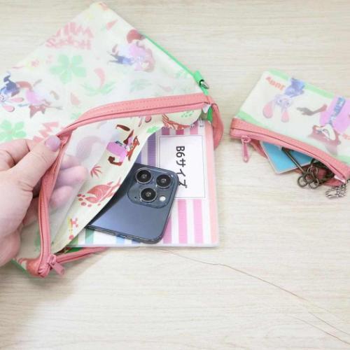 2連メッシュポーチ 平ポーチ大小2点セット ディズニー ズートピア2 BE