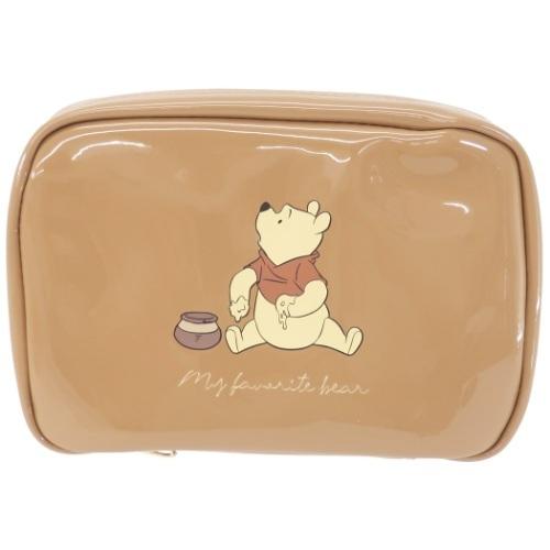 コスメポーチ スクエア ポーチ エナメルシリーズ ベージュ くまのプーさん ディズニー マリモクラフト Mmc Mdep 002 雑貨 アートの通販店 ベルコモン 通販 Yahoo ショッピング