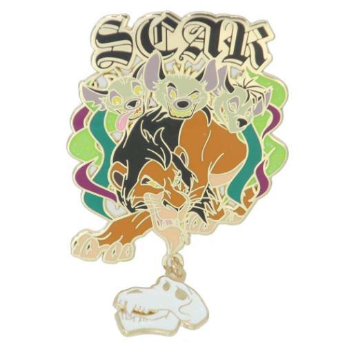 ピンズ コレクションピンバッジ スカー ライオンキング ディズニー