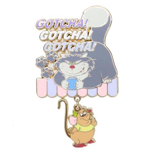 コレクションピンバッジ ピンバッジ ディズニー シンデレラ ルシファー