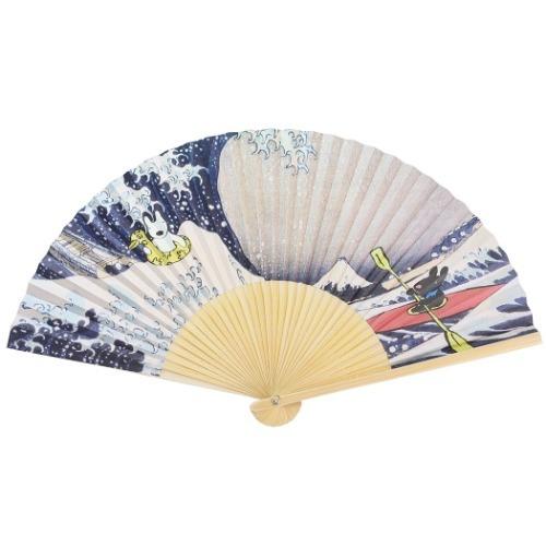 夏雑貨 キャラ 扇子 リサとガスパール 富嶽三十六景 神奈川沖浪裏 葛飾北斎 マリモクラフト プレゼント 和雑貨 Mmc Mgl 121 雑貨 アートの通販店 ベルコモン 通販 Yahoo ショッピング
