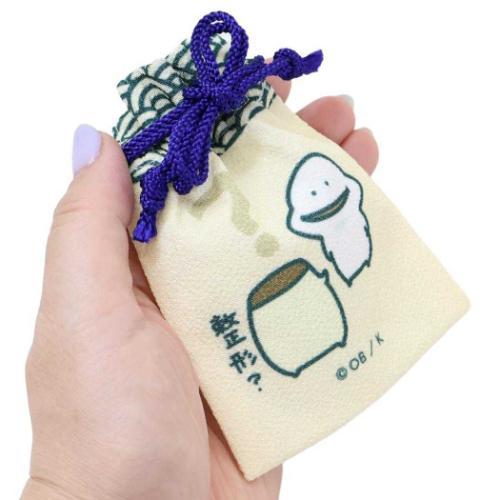 ミニ巾着袋 豆巾着 お文具といっしょ おおっきなおせんべ マリモ
