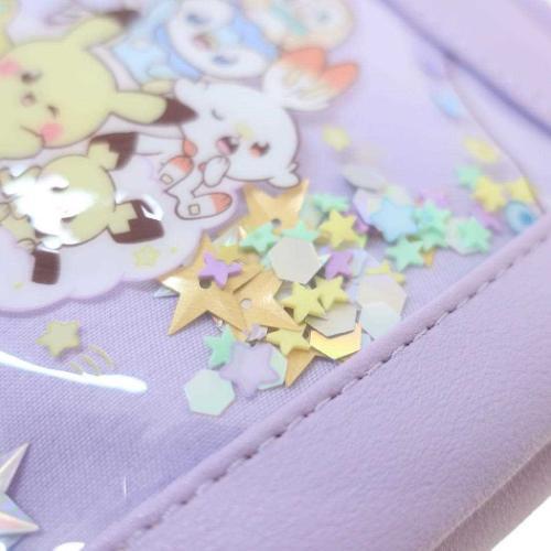 ★みーたん☆です★クジラポーチ（ミニサイズ）☆水色 ☆みーたん☆様専用です☆クジラポーチ（ミニサイズ）☆水色