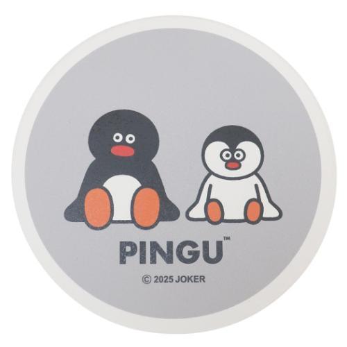 テーブルウェア 吸水コースター PINGU×松本セイジ GY マリモクラフト