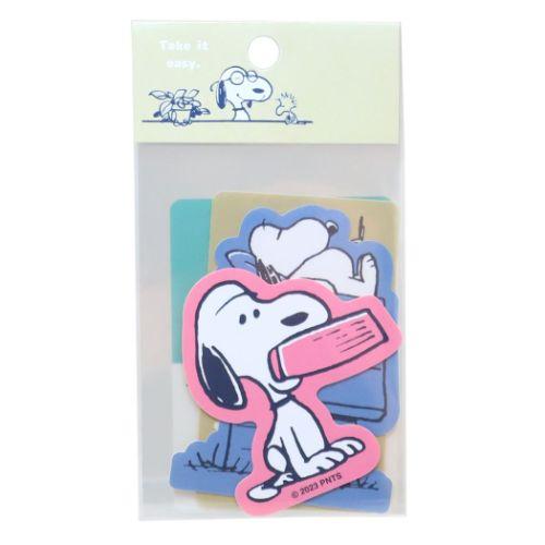 マリモクラフト ステッカーセット 4枚セット ステッカー スヌーピー