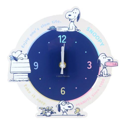 SNOOPY（スヌーピー） アクリル時計 ウォールクロック スローライフ