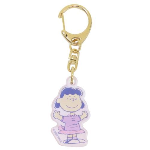 キーリング アクリルキーミニキーホルダー ピーナッツ スヌーピー