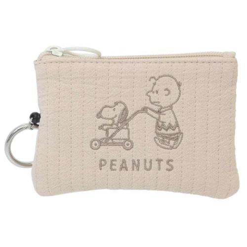 パスポーチ 定期入れ ピーナッツ スヌーピー BE カート マリモクラフト