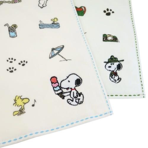SNOOPY（スヌーピー） ハンドタオル ミニタオル アイコン サマー
