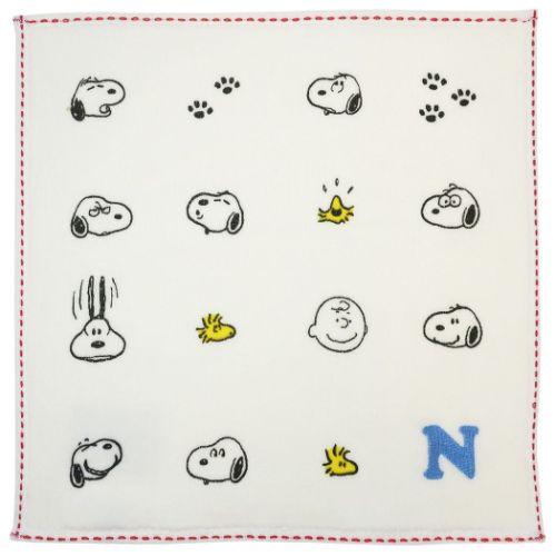 SNOOPY ハンカチタオル ミニタオル スヌーピー ピーナッツ N アイコン