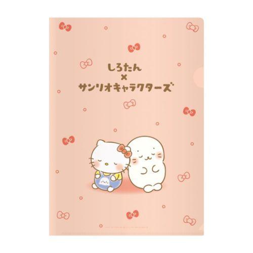 A4クリアファイル クリアフォルダー サンリオ ハローキティ しろたん