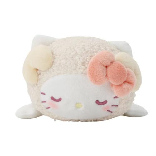 ハローキティ ぬいぐるみチャーム 付きポーチ　ペンケース　おやすみキティ ぬいぐるみペンケース ペンポーチ ハローキティ おやすみひつじ