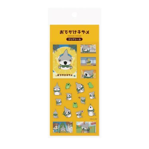シールシート シール 子ザメA おでかけ子ザメ エムプラン デコシール