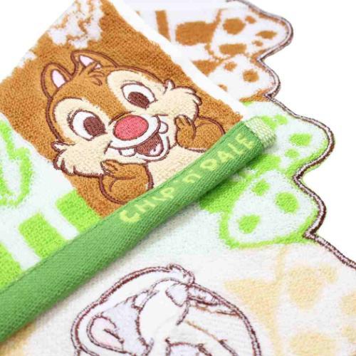 パイルジャカード ハンカチタオル ミニタオル チップ＆デール