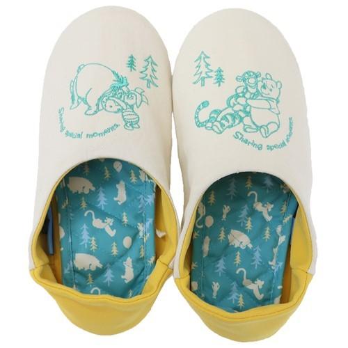 ルームシューズ スリッパ フォレストフレンド くまのプーさん ディズニー 丸眞 プレゼント 室内履き キャラクター Mrs 雑貨 アートの通販店 ベルコモン 通販 Yahoo ショッピング