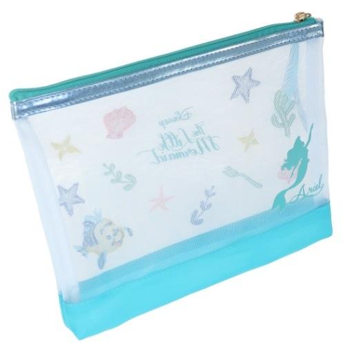 Disney（ディズニー） 平ポーチ メッシュ フラットポーチ リトル