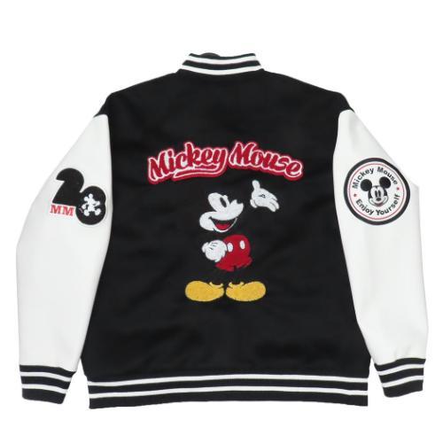 アウター メンズ スタジャン クラブリーダー 3L ミッキーマウス