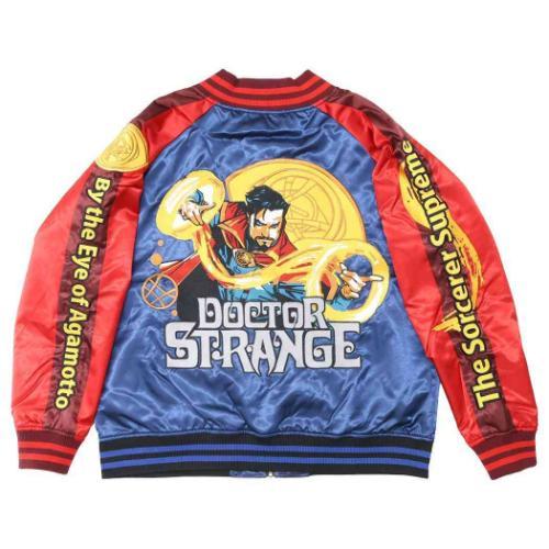 ドクターストレンジ アウター スカジャン 3L マジックワールド MARVEL キャラクター グッズ スカジャン 3L アウター ドクターストレンジ マジックワールド MARVEL