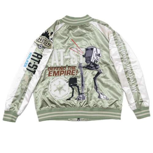 アウター スカジャン 3L スターウォーズ AT-STウォーカー 丸眞 STAR