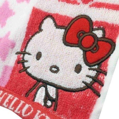ミニタオル ジャガード ハンカチタオル ハローキティ サンリオ