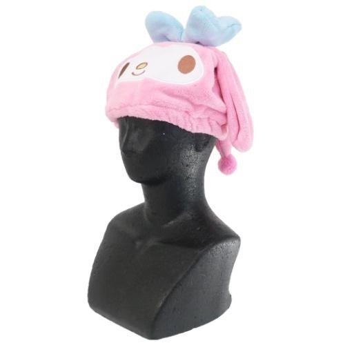 キャップタオル マイクロファイバー ヘアドライタオル帽子 マイ  