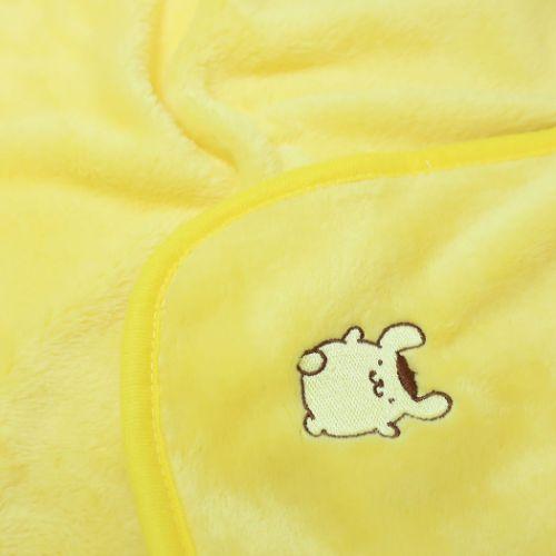 ひざ掛け毛布 巾着付きブランケット ポムポムプリン サンリオ ふわふわ 