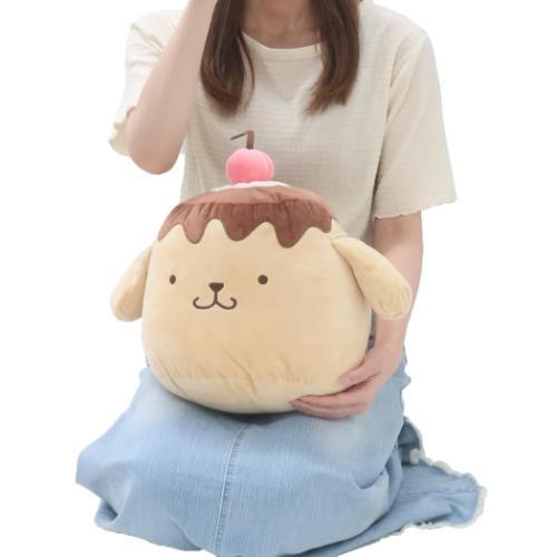 クッション ダイカットクッション ポムポムプリン プリンアラモード