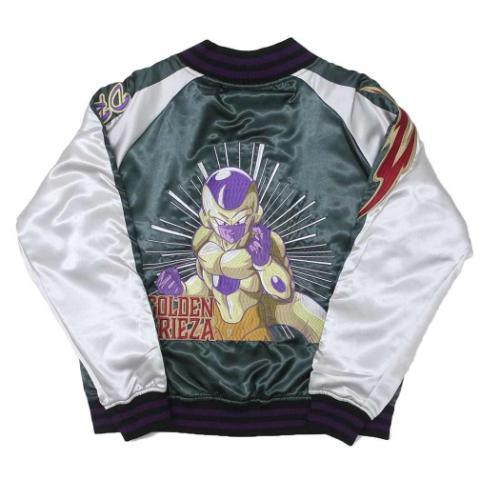 スカジャン アウター ドラゴンボール超 ゴールデンフリーザ 丸眞