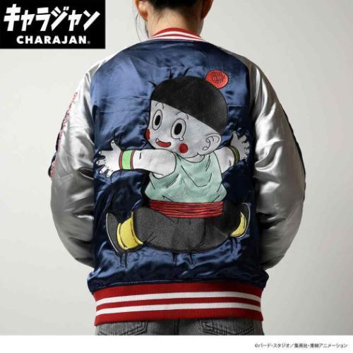 ドラゴンボールZ スカジャン 餃子 チャオズ Lサイズ アウター スカジャン Lサイズ ドラゴンボールZ チャオズ 丸眞 メンズ
