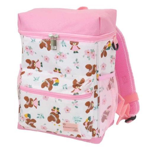 デイパック リュックサック くまのがっこう ブルーミングピンク 丸眞