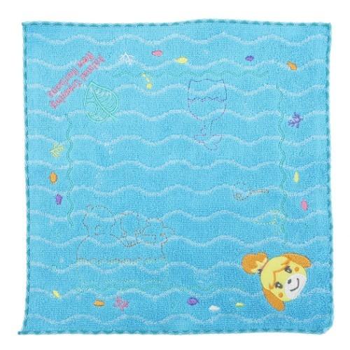 ミニタオル 抗菌防臭 ジャガード ハンカチタオル 島と海と どうぶつの森 丸眞 かわいい 女の子 キッズ ハンドタオル 小学生 中学生 高校生 Mrs 雑貨 アートの通販店 ベルコモン 通販 Yahoo ショッピング