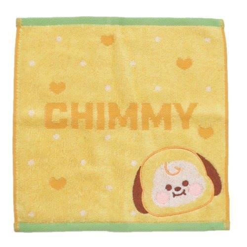 ミニタオル ジャガード ハンカチタオル LINE FRIENDS BT21 キュート
