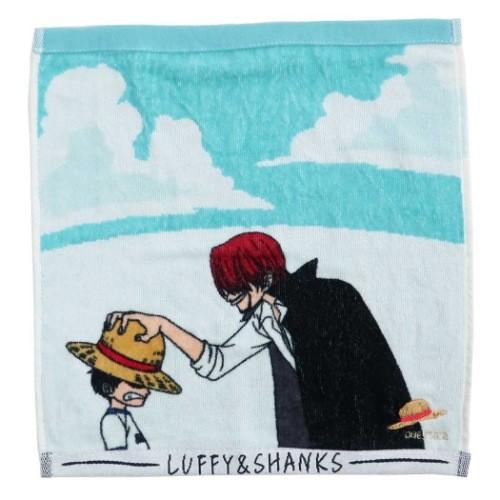 ウォッシュタオル ハンドタオル One Piece ワンピース ルフィ シャンクス お前に預ける 丸眞 34 36cm Mrs 雑貨 アートの通販店 ベルコモン 通販 Yahoo ショッピング