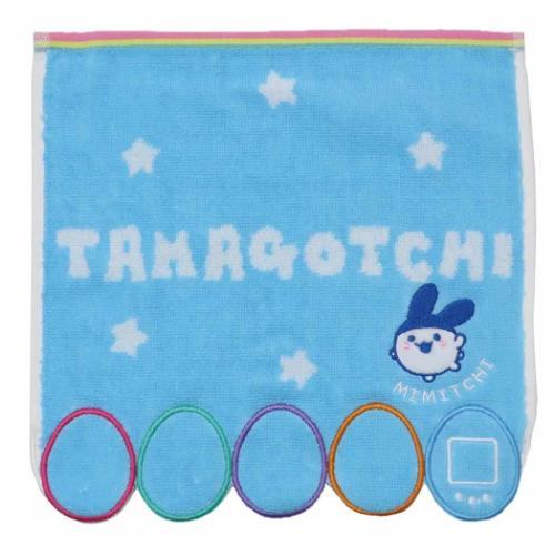 ハンドタオル ミニタオル たまごっち カラフルみみっち バンダイ