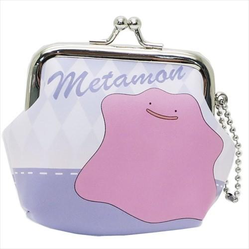 ポケモン メタモンがま口ポーチ 少し大きめ 目薬やコスメ入れにもぴったり かわいい柄も魅力的 通販 かわいいメタモンぬいぐるみ情報ブログ