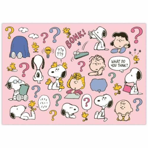 手紙セット レターセット Peanuts All Good SNAG THINK スヌーピー