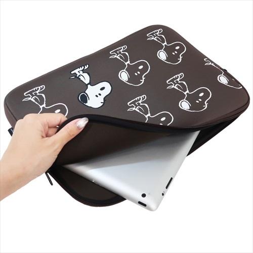 SNOOPY（スヌーピー） タブレットケース PCケース ピーナッツ 総柄