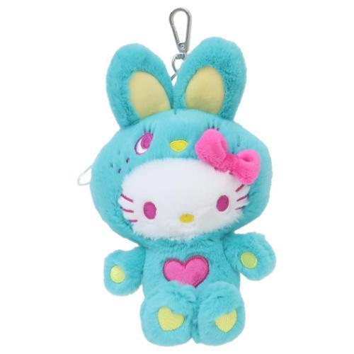 ミニぬいぐるみ マスコット ハローキティ カラフルバニー MT サンリオ 