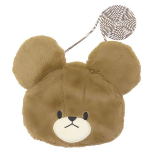 ミニショルダーバッグ ぬいぐるみサコッシュ くまのがっこう ナカジマ