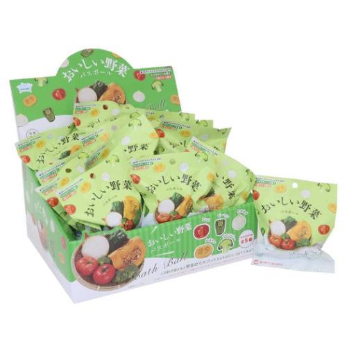 入浴剤 おいしい野菜バスボール 24個入セット 写実食品シリーズ ノル