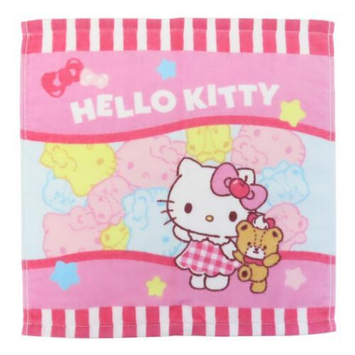 プリントウォッシュタオル ハンドタオル KT ファンシースナック ハロー