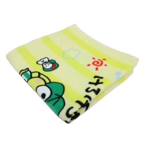 プリントウォッシュタオル ハンドタオル かくれんぼ けろけろけろっぴ